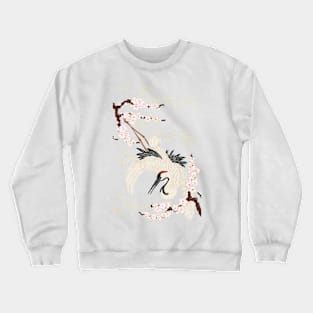 Japanese Crane Crewneck Sweatshirt